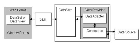 represents the ADO.NET